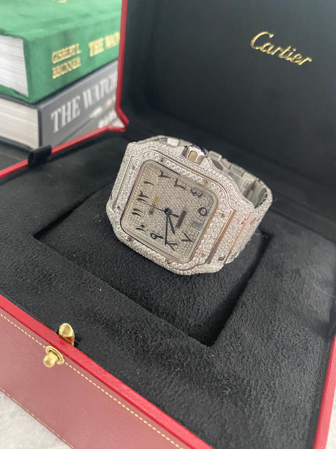 2017 Cartier Santos Flooded