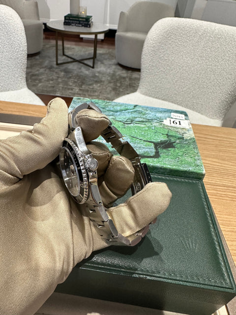 1990 Rolex Submariner Date 40mm Black Stainless Steel