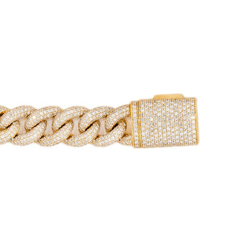 Infinity Figure 8 x Miami Cuban Link Chain W/ Natural Diamonds
