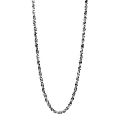 4mm Solid Gold Rope Chains