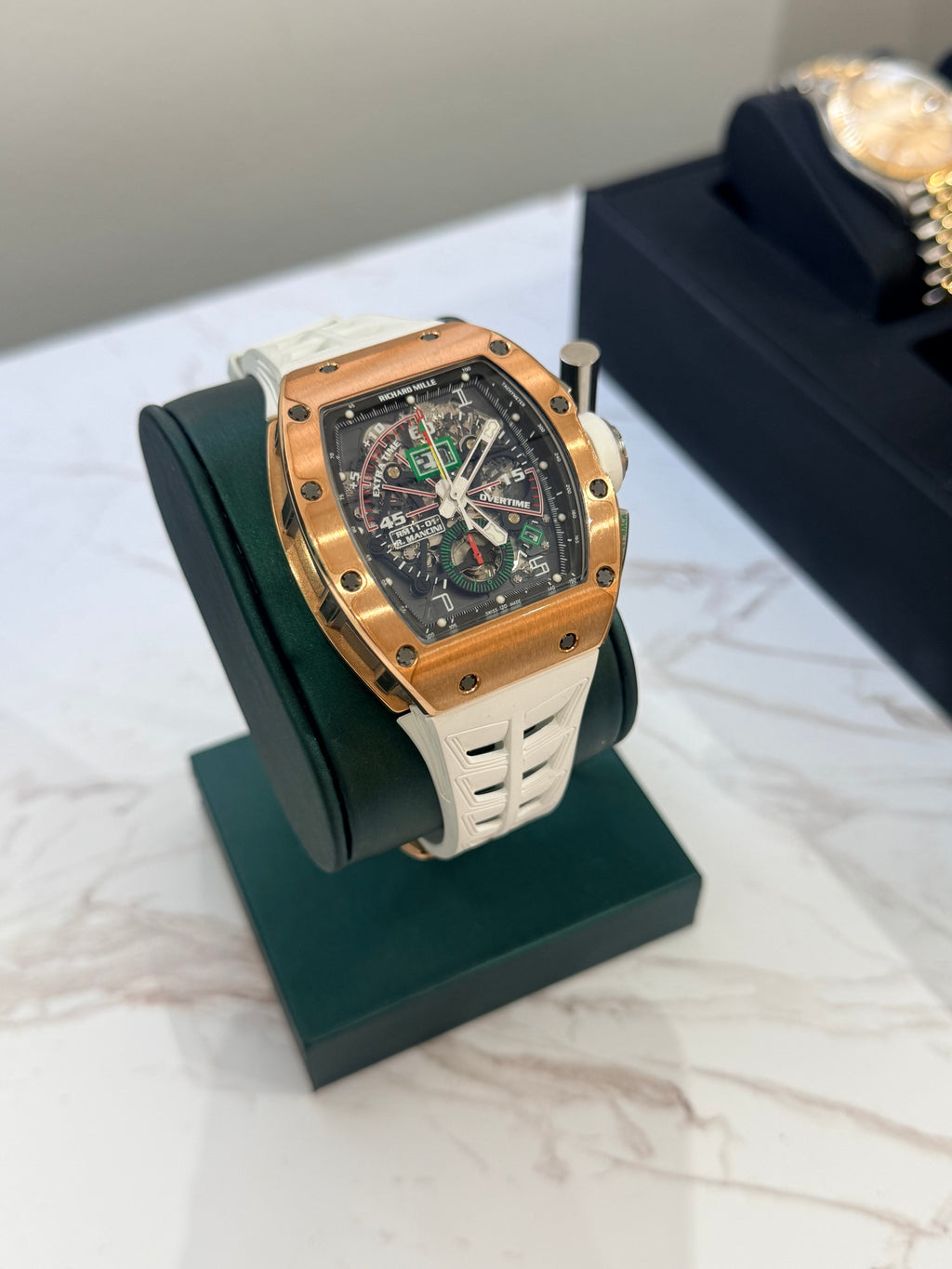 2018 Richard Mille RM 11-01 Roberto Mancini – 18K Rose Gold – Full Set