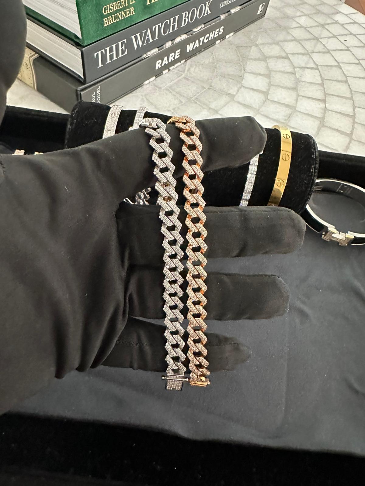 12mm Miami Cuban Bracelet