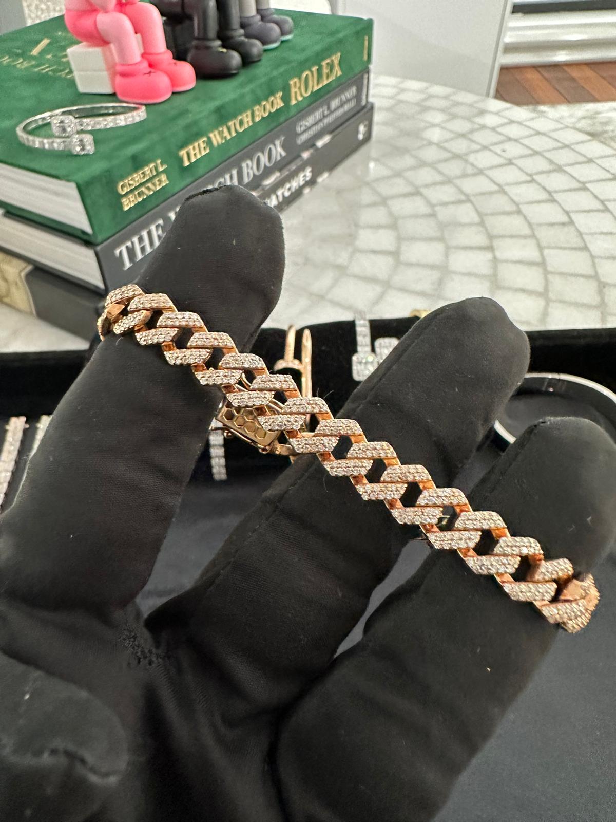 12mm Miami Cuban Bracelet