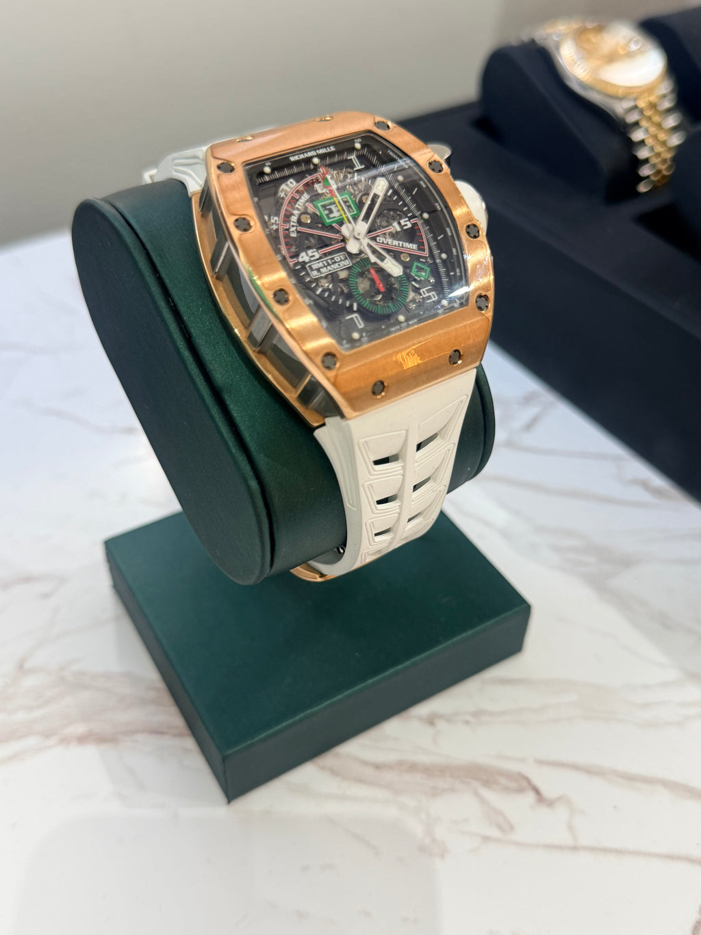 2018 Richard Mille RM 11-01 Roberto Mancini – 18K Rose Gold – Full Set