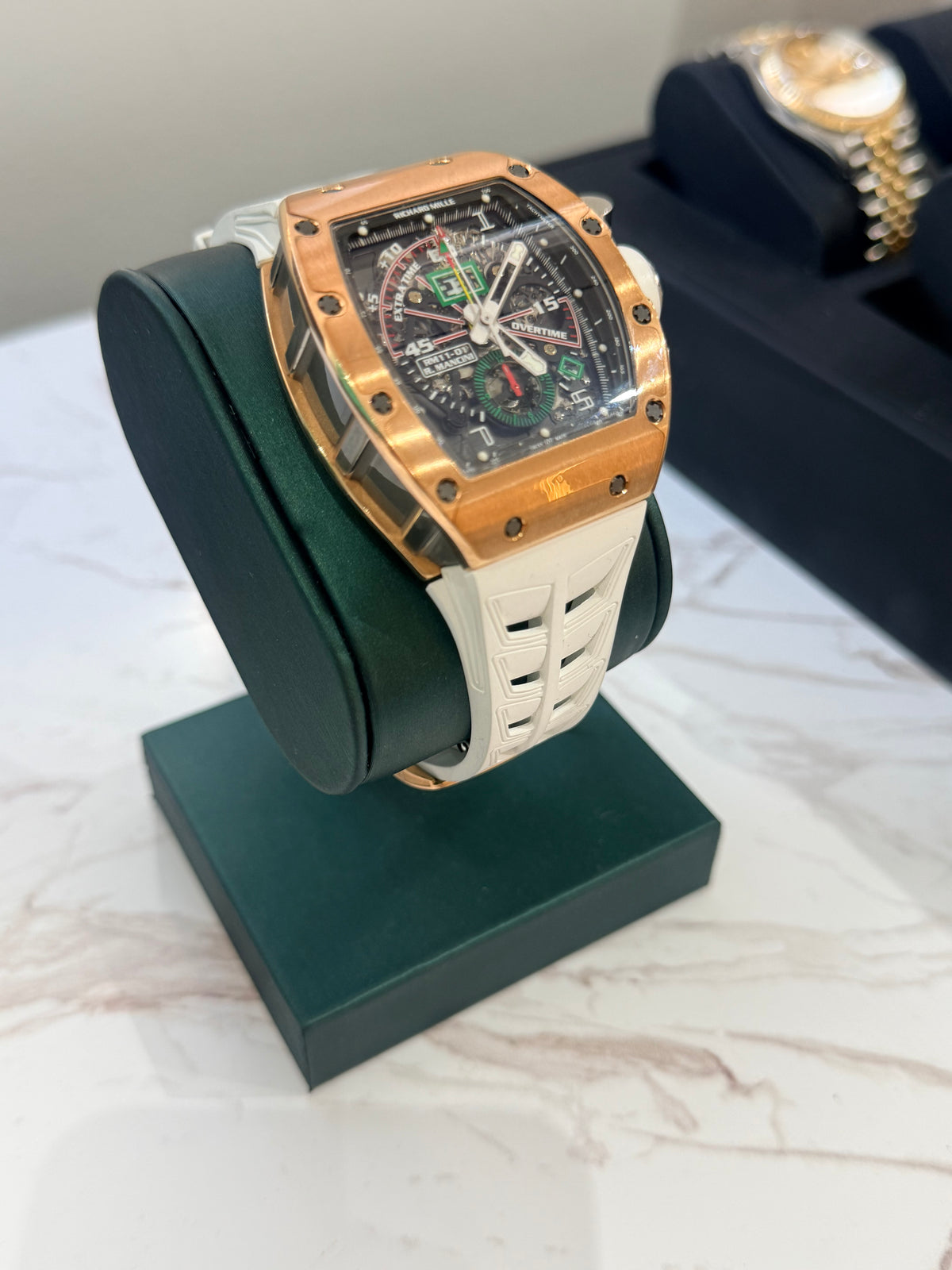 2018 Richard Mille RM 11-01 Roberto Mancini – 18K Rose Gold – Full Set