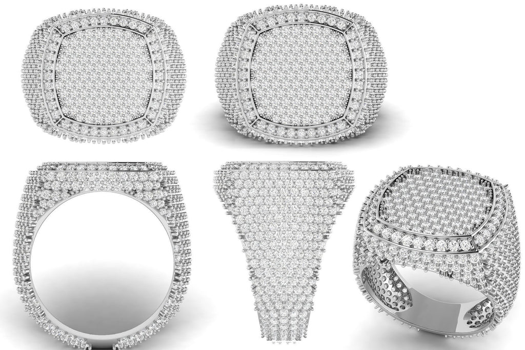 Championship Style Ring W/ Diamond