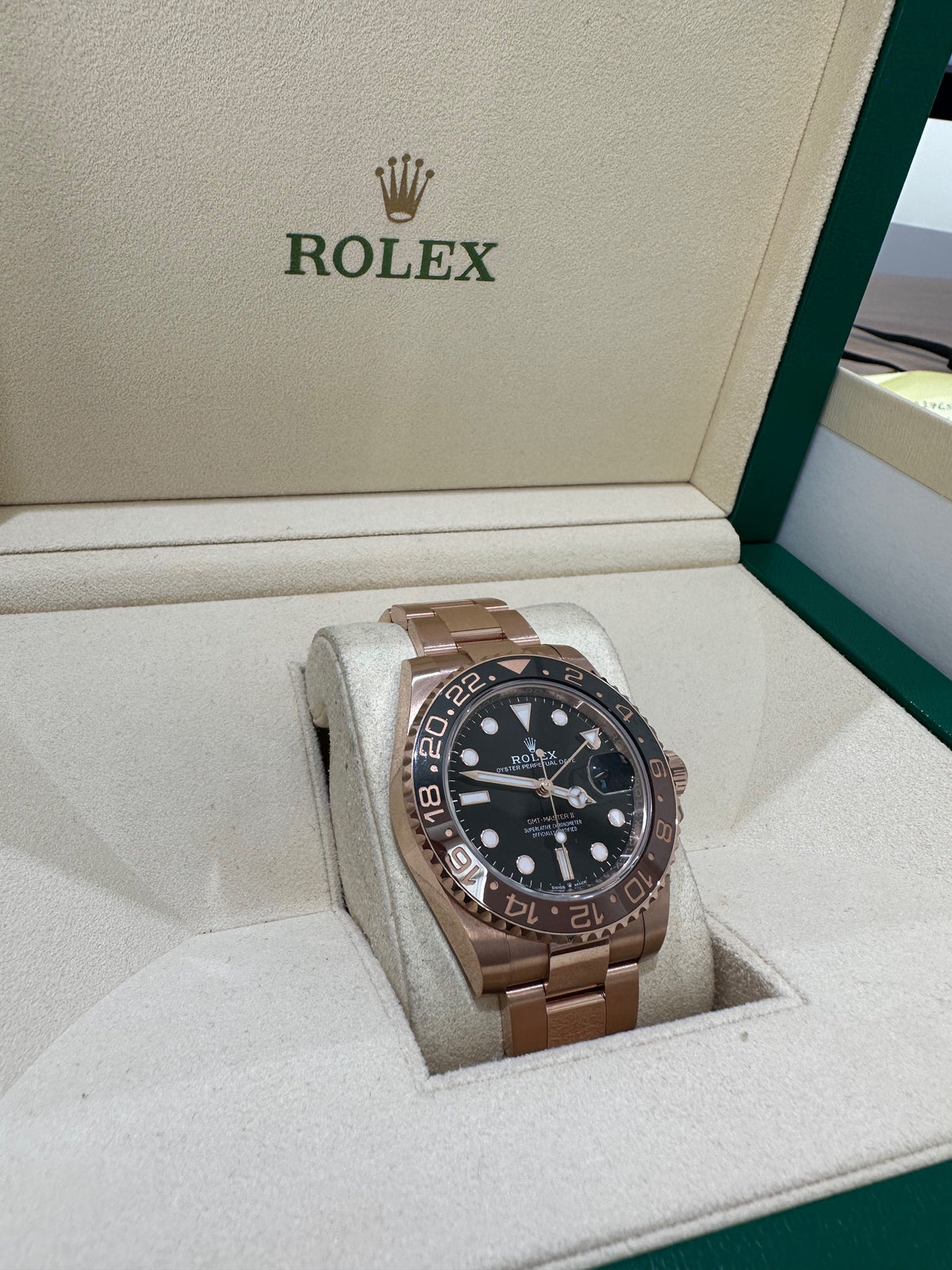 2021 Rolex 'Root Beer' Everose Rose Gold