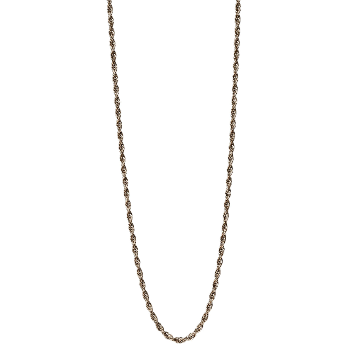 4mm Solid Gold Rope Chains