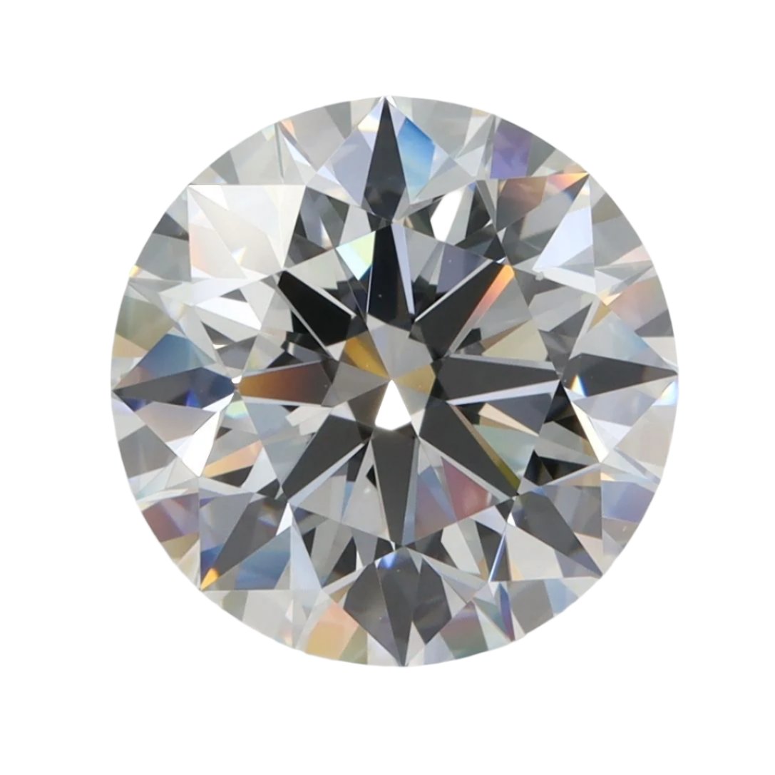 4.16 Carat E-VVS1 Round Cut Diamond